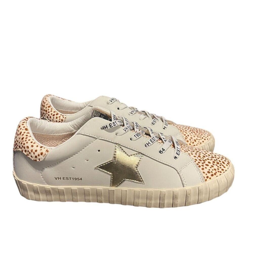 Vintage Havana Women's Cheetah Print Lace-Up Sneakers Size 11 - Picture 14 of 14